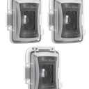 Bates- Weatherproof Electrical Outlet Cover, 3 Pack, 1-Gang, Outdoor Outlet Cover Weatherproof