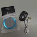 Vlog Selfie Monitor Screen iPhone, 4K 60fps Recording, Wireless Screen Mirroring with Remote Control, Magnetic Fixation, 180 Rotation, 3 Levels of Brightness, Compatible with iPhone & Android (Black)