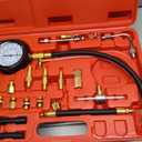 BETOOLL 0-140PSI Fuel Injector Injection Pump Pressure Tester Gauge Kit Car Tools (Master)