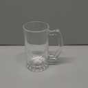 Heavy Beer Mugs Set, 16oz Glass Mugs With Handle, Beer Glasses For Freezer, 500ml Beer Drinking Glasses, Traditional Stein For Bar, Alcohol, Beverages, Coffee, Teas, Set of 4