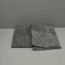 CaliTime Throw Pillow Covers Decorative 24 X 24 Inches Pack of 2 Cozy Chenille Cushion Cases for Couch Sofa Bed Living Room Home Medium Grey