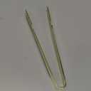 WAFJAMF Ice Tongs for Ice Bucket,7 Inch Bar Serving Tong, 304 Stainless Steel,-Gold Plated-for Party Kitchen Restaurant