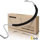 A-Premium Power Steering Pressure Hose Line Assembly Compatible with Chevrolet Express 1500/2500/3500 & GMC Savana 1500/2500/3500, 1997 1998 1999 2000 2001 2002, with O-ring, Hydroboost To Gear