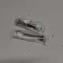 2 Pack Replacement Toothbrush Heads Compatible with fairywill P11 T9 Electric Toothbrush, W Shape Bristle Designed, Soft and Sanitary for Model P11 T9 Toothbrushes (Black)