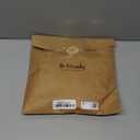 Dream Catcher Native American Boho Dreamcatcher Rattan Wall Decor, Handmade Natural Goose Feathers Brown Golden Beaded Hanging Ornament Indian Decor for Bedroom Living Room (Dark Brown)