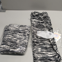 TC Lularoe Leggings Animal Print Zebra Black White Size 12-18, Pack Of 3