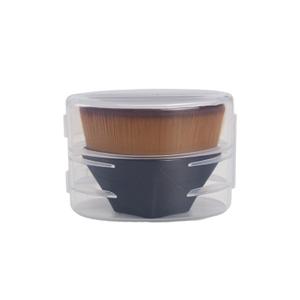 Foundation Brush, Flat Top Kabuki Soft Premium Makeup Brush Tool Perfect for Liquid, Cream, and Powder Cosmetics with Protective Case, Black