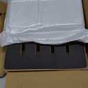 One Step Stool for Adults Seniors with Non-Slip Rubber Stepping Surface, Heavy Duty Wooden Step Stool with 450 LBS Capacity Bed Steps for High Beds, Bathroom, Bedroom, Kitchen & Kids Bedside Support (Brown)