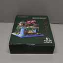 Yushinv Cherry Blossom Tree Building Set with Gift Box, Original Music Cherry Blossom Tree House(Type :Symphony), Japanese Sakura Tree House Lights Building Kit3320 Pcs, Cherry Bonsai Building Set