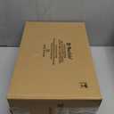 novelinks 9 Pack Plastic Storage Containers Clear Arts & Crafts Storage Boxes & Organizers Stackable Containers With Lids For Organizin (Set 1)