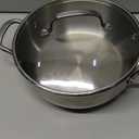 KitchenAid 71011 3-Ply Base Brushed Stainless Steel Casserole Dish/Pan with Lid, 4 Quart