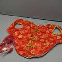 SEIS New Year Dog Knot Buttons Costume Dragon Cat Cheongsam Winter Pet Clothes Vest of The Tang Dynasty Christmas Coat for Cats Teddy Bichon Small Medium Dogs (Chest Circumference 50cm/ 19.7")