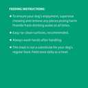 Wonder Bound Chicken Flavor Dental Sticks for Small/Medium Dogs (15-40 lbs), 6-Ridge Shape for Plaque & Tartar Control, Freshens Breath, Made With Real Chicken, 45 Count