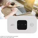 Unlocked 4G LTE Mobile WiFi Router with SIM Card Slot for Global Travel (Not for Americas Except) | 150Mbps Portable Hotspot Device, Mini Wireless Internet Modem for Camping, Vacation Homes