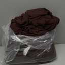 H.VERSAILTEX 3 Piece Stretch Sofa Covers for 2 Cushion Sofa Couch Covers for Living Room Sofa Slipcovers (Base Cover Plus 2 Seat Cushion Covers) Thicker Jacquard Fabric(Large Sofa, Chocolate)