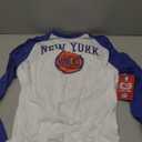 Ultra Game NBA Men's Super Soft Raglan Baseball T-Shirt New York Medium