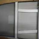 Vinyl Single Hung Sliding Window, 32" x 36" Household Window with Double-Pane Insulated Tempered Glass, White Energy-Efficient Soundproof Window for House, Mobile Home