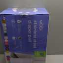 Ubbi Steel Diaper Pail, Odor Locking, No Special Bag Required, Award-Winning, Registry Must-Have, White