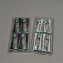 Replacement Heads Compatible with Sonicare Toothbrush, Replacement Brush Head for Philips Sonicare Electric Toothbrush 4100 5100 6100 9900 C2 W3 and More Click-on Handles (8white+8black) (1 Count (Pack of 16))