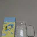 DLseego Protective Glitter Case Compatible with Switch OLED Console - Updated Version, Bling Soft TPU Cover with Shock-Absorption and Anti-Scratch Design - Crystal