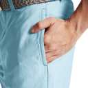 M MAELREG Golf Shorts Men 7 inch 9 inch Lightweight Dry fit Stretch Flat Front Casual Sport Heather Hybrid Flex Mens Shorts (Sky Blue)