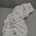 1 Pack and Play Sheets, Waterproof Mini Crib Sheets Fitted - 38x26 Organic Cotton Pack N Play Sheets for Graco Pack and Play Mattress, Playard Baby Crib Sheets, Neutral for Boy, Girl, Toddler(KeaSafari)