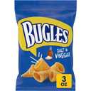 5 x Bugles Salt and Vinegar Crispy Corn Snacks, 3 OZ (3 Ounce (Pack of 1))