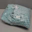 Acdyion Weighted Blanket Cover 48x72, Teal Minky Dot & Fleece Removable Duvet Cover with 12 Ties, Washable Fabric for 48x72 Weighted Blankets