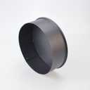 lrnyso Metal Flue Cover Cap,Indoor Chimney Pipe Cap, Round Chimney Stove Pipe Plug,Stove Pipe Cap BM0029 6 inch Fireplace Chimney Pipe 28Gauge