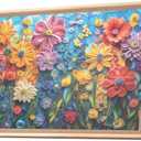 1500 Pieces Rotating Puzzle Board with 4 Drawers,32.68"x24.41" Portable Wooden Jigsaw Puzzle Table with Lazy Susan Spinning Cover for Adults