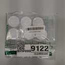 6 PCS RK-WH Rotary Dimmer Knob Replacement for Rotary Dimmer Switch,Fan Control,WhiteNo Back Panel