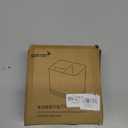 KeFanta Sink Counter Caddy, Plastic Dish Sponge Holder, Kitchen Brush and Scrubber Organizer with Drain Tray, White