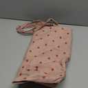 Prite Corduroy Tote Bag for Women Large Shoulder Bag with Zipper and Pockets for College Work Travel Shopping (Strawberry Pink)