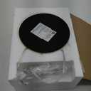 Catalina Lighting 17466-017 13.5'' Traditional Banker's Lamp Light Fixture with Green Glass Cylinder Shade for Office, Library, Living Room, or Dorm, Polished Brass