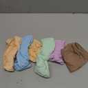 INNERSY Womens Underwear Cotton Hipster Panties Regular & Plus Size 6-Pack 14, Bright Basic 