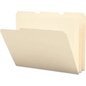 Smead Poly File Folder, 1/3 - Cut Tab, Letter Size, Manila, 12 per Pack (10510)