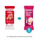 Quest Nutrition Frosted Cookies Twin Pack, Strawberry Cake, 1g Sugar, 10g Protein, 2g Net Carbs, Gluten Free, 16 Cookies (EXP 08/10/26)
