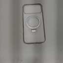 DASFOND Magnetic Clear Case for iPhone 17 Pro Max with Stand, 2025 Upgraded [All-in-1] [Compatible with MagSafe] Invisible Ring Kickstand Transparent Phone Case Cover for iPhone 17 Pro Max, Clear