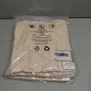 4 x AUTOMET Womens Waffle Knit Henley Tops for Summer Daily Wear Dressy Casual Office (S)