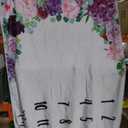 Baby Monthly Milestone Blanket | Includes Floral Wreath & Headband | 1 to 12 Months | Extra Soft Fleece | Best Photography Backdrop Photo Prop for Newborn | Baby Girl