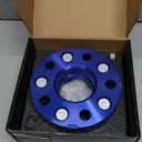 Orion Motor Tech Hub Centric 5x114.3 Wheel Spacers, 1" Blue Wheel Spacers with M12x1.5 Studs Compatible with Honda Accord Honda Civic Honda CRV Acura RSX Acura TL, 64.1mm Bore Wheel Spacer Kit, 4pcs