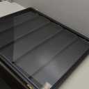 VERANI 35 Baseball Card Display Case - Graded Sports Card Display Frame - Holds Sport Cards with UV Protection Clear View Lockable Wall Cabinet for Football Basketball Hockey Trading Card Large Black