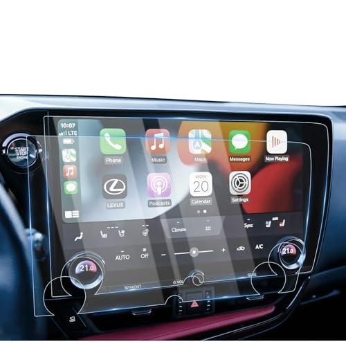 Karltys [Upgrade 1 Pack 2026 2025-2022 Lexus NX 14 Inch Screen Protector [No Glare & Fingerprint] for Models NX250 NX350 NX350H NX450h+ Touchscreen Tempered Glass Accessories Navigation Screen Cover