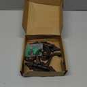 2 Pcs Vintage Cast Iron Wall Hooks Wall Mounted Rustic Metal Towel Hook Heavy Duty Hooks 3 Swing Arm Swivel Coat Hook for Coat Shoe Towel(Brown)