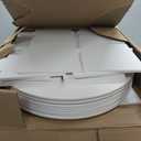 SpaceAid 6 Tier Rotating Shoe Rack Tower, Spinning Shoe Display Lazy Susan, Revolving 360 Shoe Rack Storage Round Carousel, Vertical Handbag Rotate Shoes Closet Organization (6-Tier White)