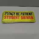 8 x Student Driver Magnet for Car - Upgraded Please Be Patient Student Driver Vehicle Bumper Magnetic Sticker, Stronger Magnetic New Student Driver Safety Warning Reflective Signs for Beginner, Set of 3