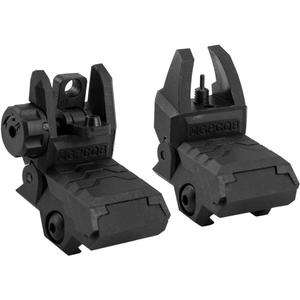 GVN Flip up Battle Iron Sights Front and Rear Sights for Rail