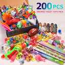 200 PCS Party Favors for Kids 8-12, Treasure Prize Box Toys for Kids Classroom Rewards, Goodie Bag Stuffers Pinata Fillers, Small Bulk Toys for Birthday Gift Bag 4-8