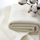 Throw Quilt Batting for Quilting, 60"X60" Natural Cotton Quilting Batting Fabric for Sewing