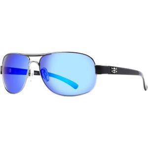 Calcutta Regulator Polarized Sunglasses (Black/Blue Mirror)